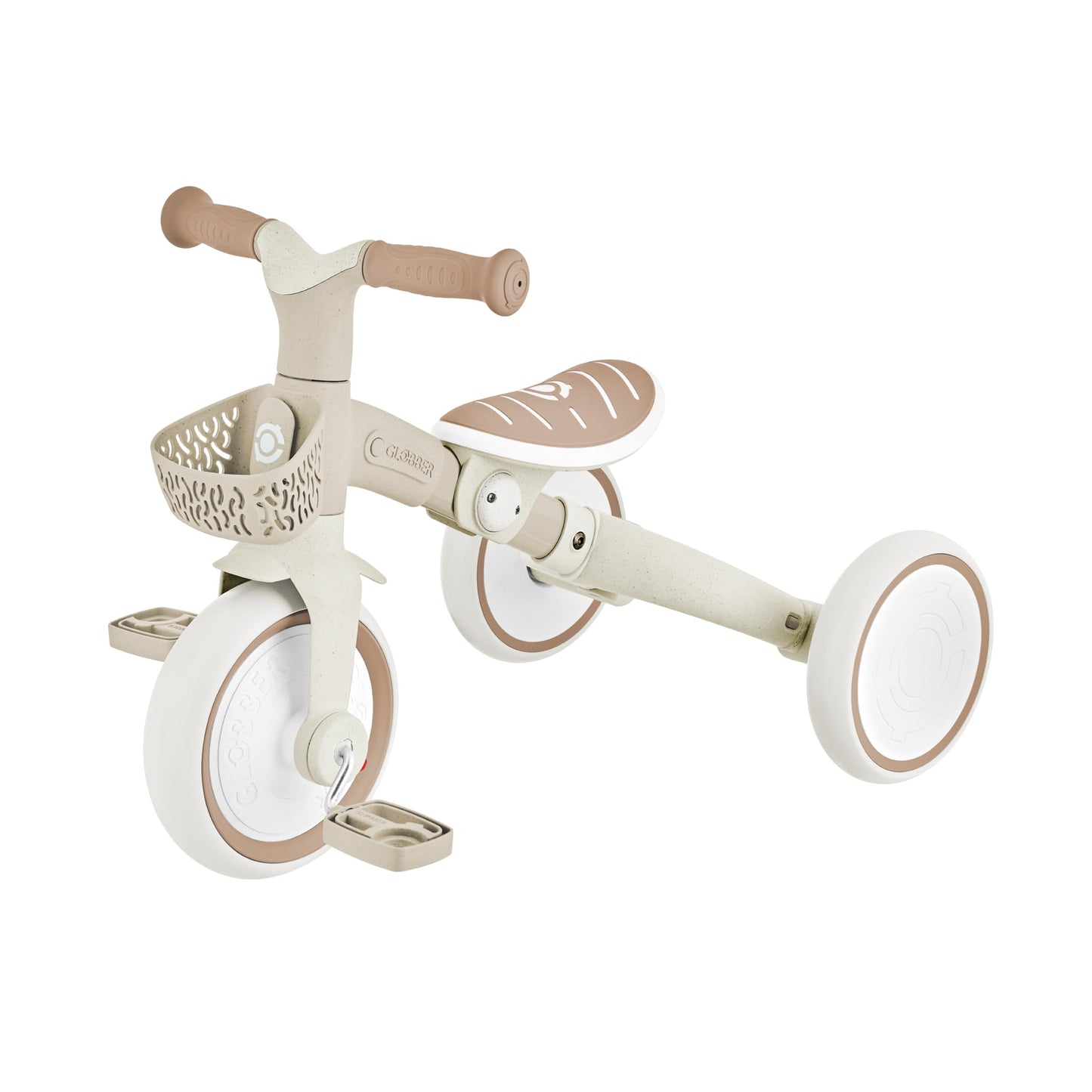 Globber Triciclo de aprendizaje ECO 3 en 1 (Taupe)