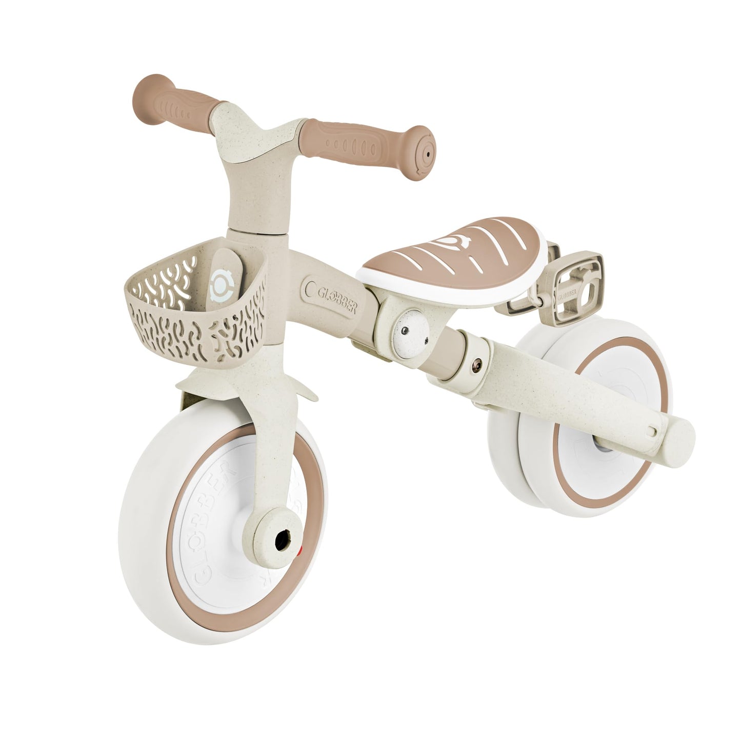 Globber Triciclo de aprendizaje ECO 3 en 1 (Taupe)