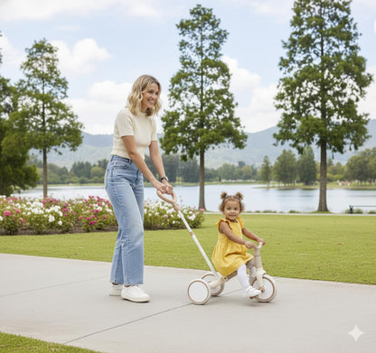 Globber Triciclo de aprendizaje ECO 3 en 1 (Taupe)