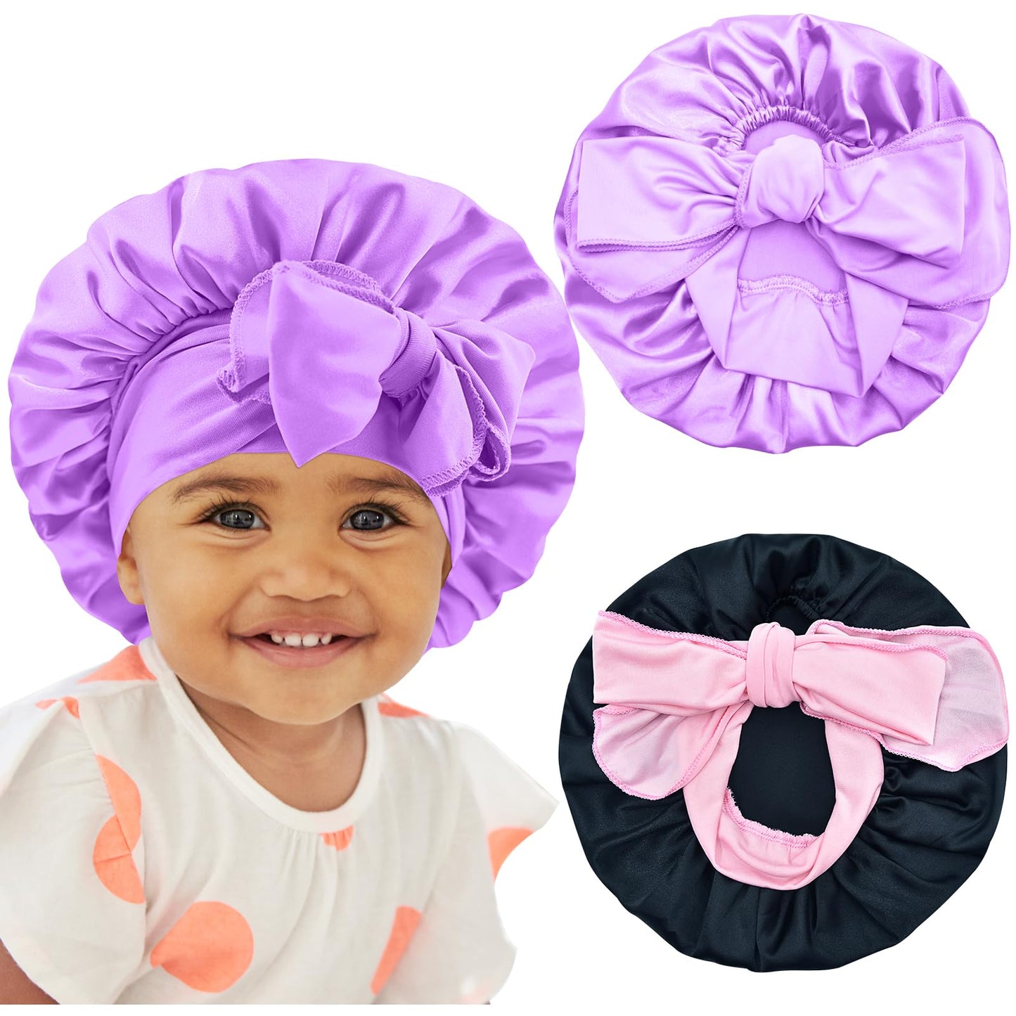 Gorro de seda para bebé