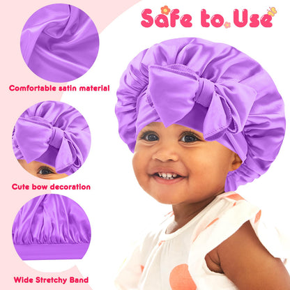 Gorro de seda para bebé