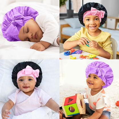 Gorro de seda para bebé