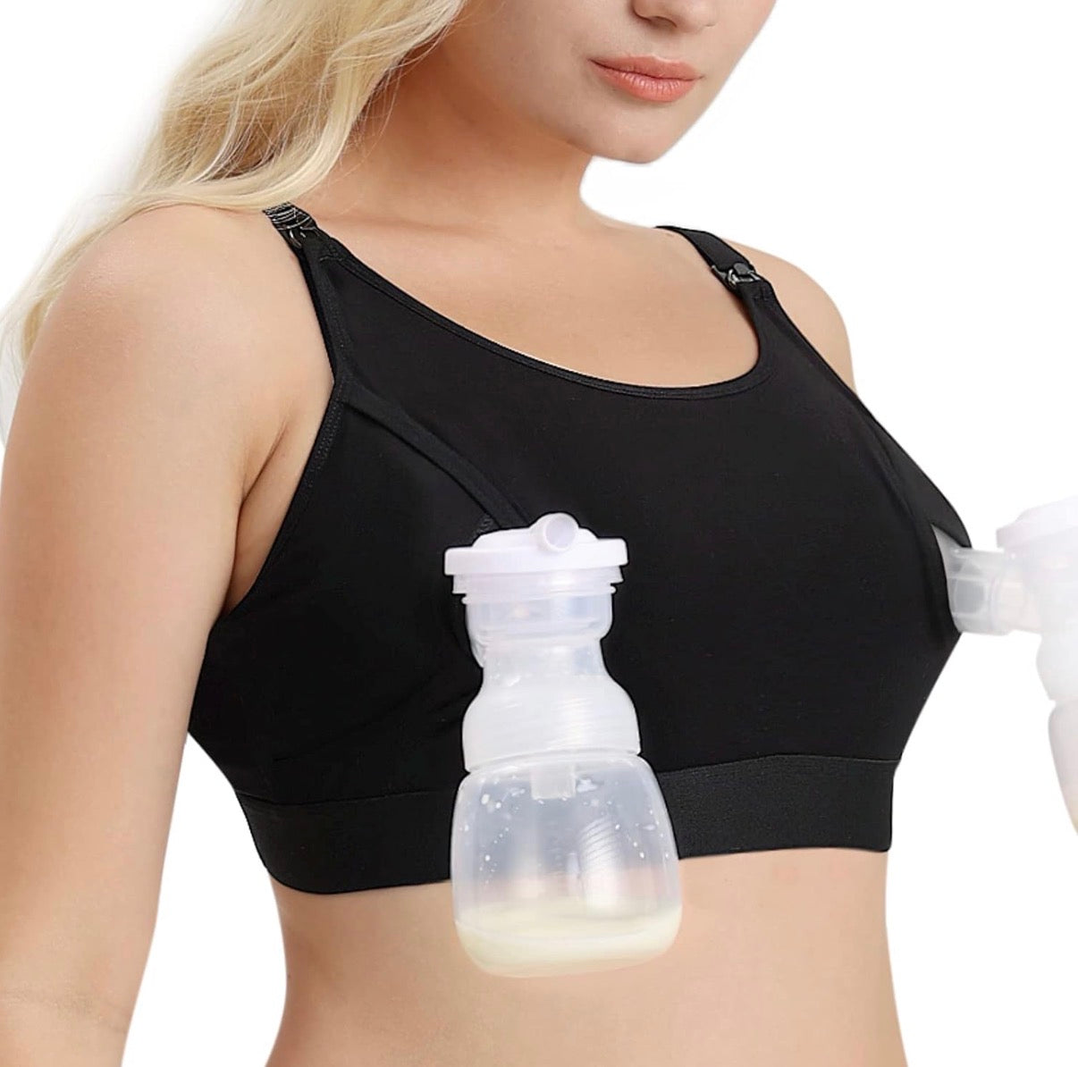 Momcozy – Sujetador de bombeo con manos libres, Talla XL