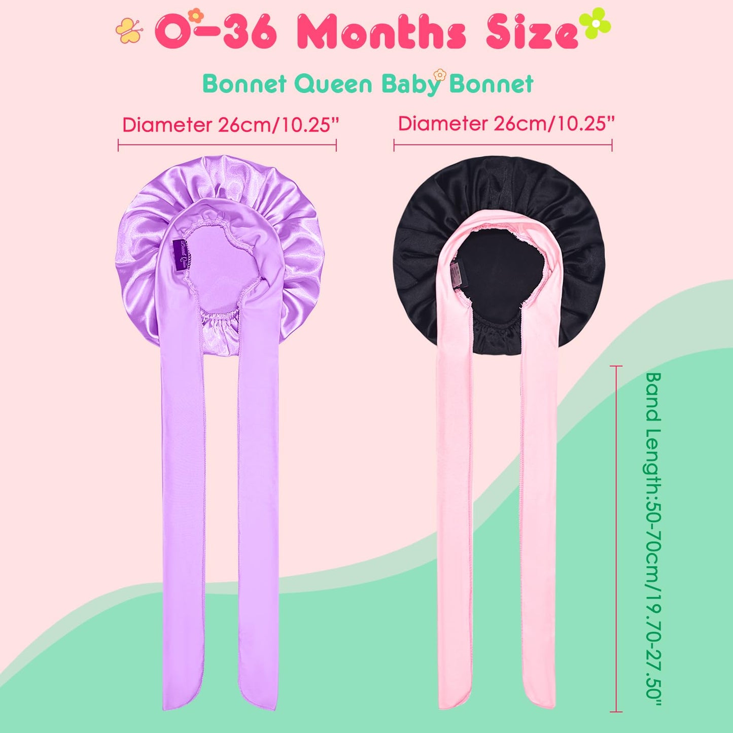 Gorro de seda para bebé