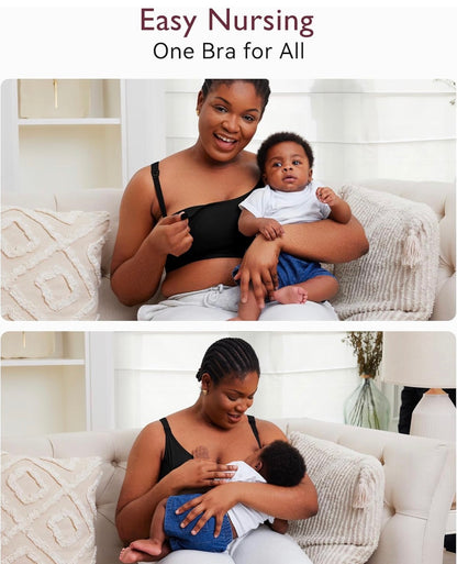 Momcozy – Sujetador de bombeo con manos libres, Talla XL