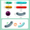 HYWILL Juego de varillas de bolas magnéticas con iluminación LED Animales STEM magnético, 35 piezas