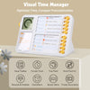 Temporizador visual para niños con tablero de planificación, temporizador de TDAH para niños