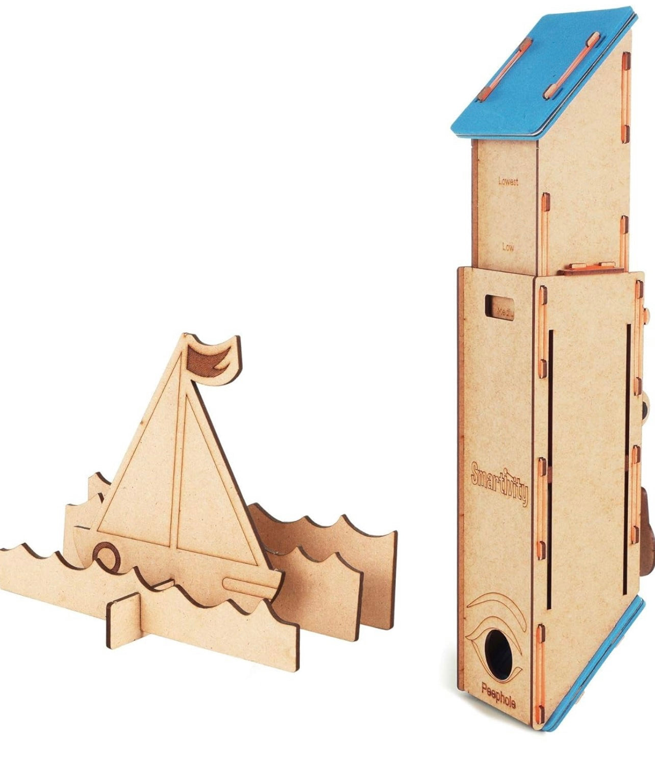 Smartivity Periscope 3D Modelo de madera Ingeniería STEM