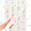 Cañón de confeti para revelación de género, 2 rosados