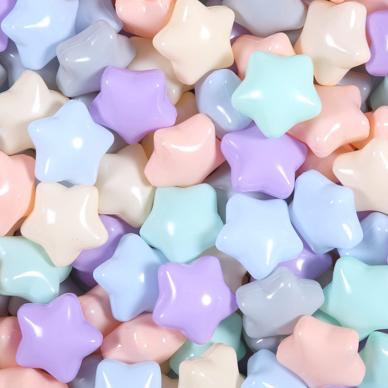 GOGOSO 100 bolas de bolas con forma de estrella