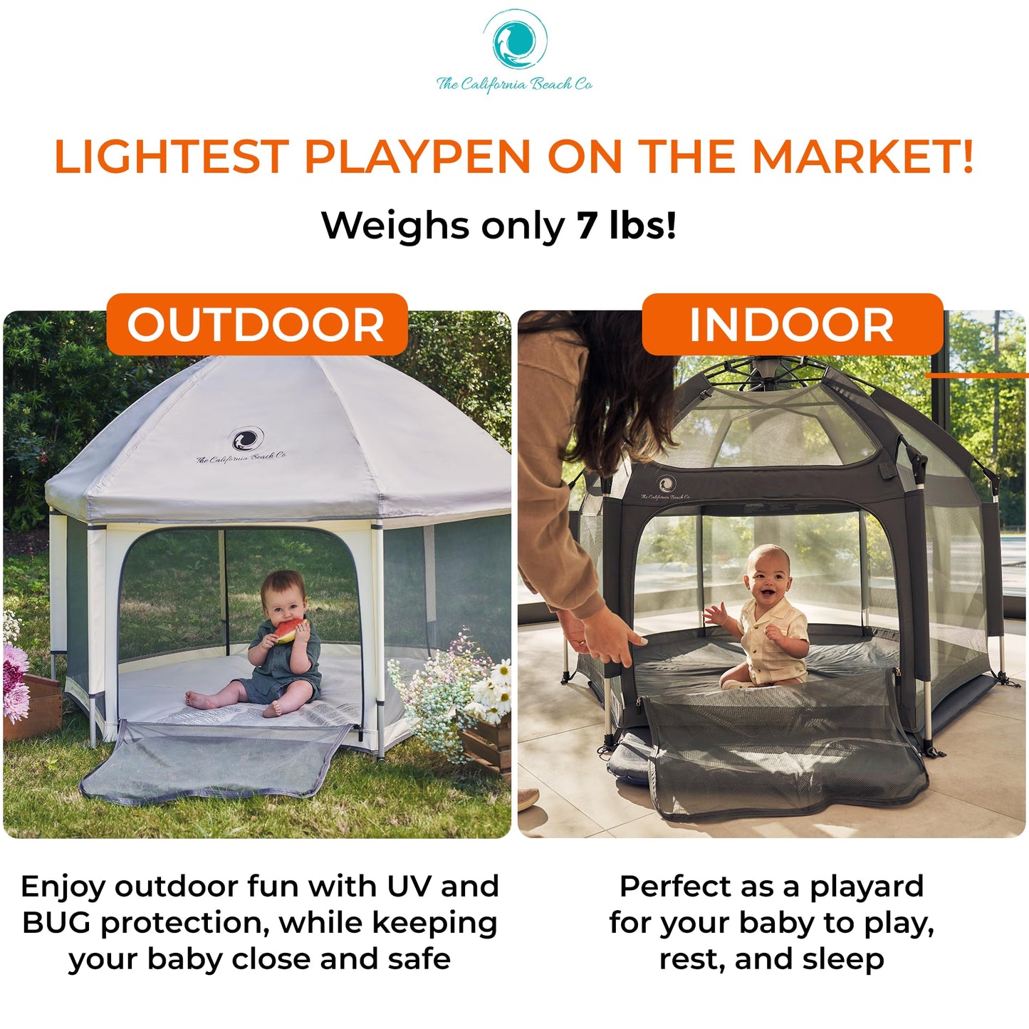 Corralito Pop 'N GO Gris Claro para Bebés