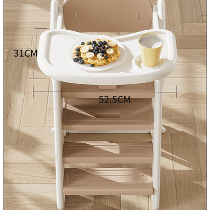 Torre de Aprendizaje Montessori y Silla de Comedor