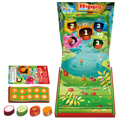 Hippo Flipp Junior Juego de mesa para niños en edad preescolar