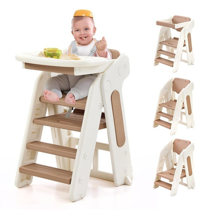 Torre de Aprendizaje Montessori y Silla de Comedor