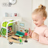 Casa de muñecas en miniatura
