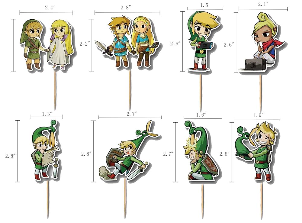 Suministros de fiesta Zelda