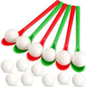 Juego de cucharas navideño