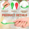 Juego de cucharas navideño