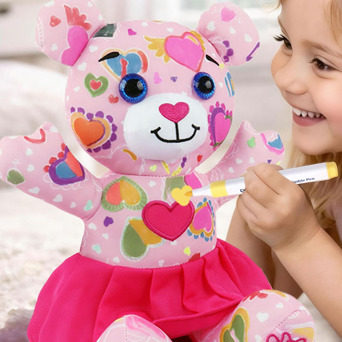 DRAWMYTOY Paquete de recambio lavable de 12 colores para bolígrafo de graffiti