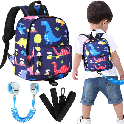 Accmor Correa de mochila para niños pequeños con eslabón de muñeca antipérdida