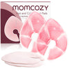 Momcozy Paquetes de terapia para senos más grandes, almohadillas para el pecho caliente y frío