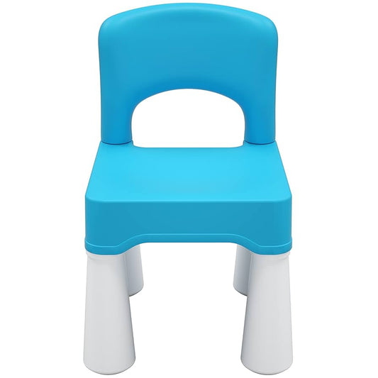Silla de plástico para niños pequeños burgkidz, duradera y ligera, 9.3