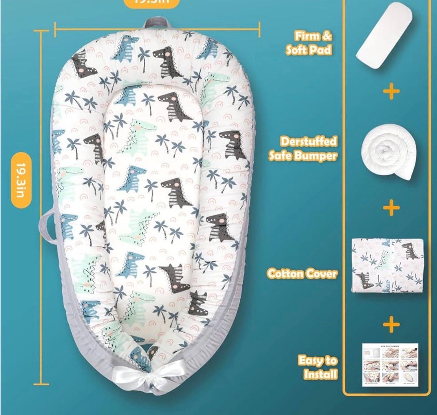 Nido para bebés de dinosaurios