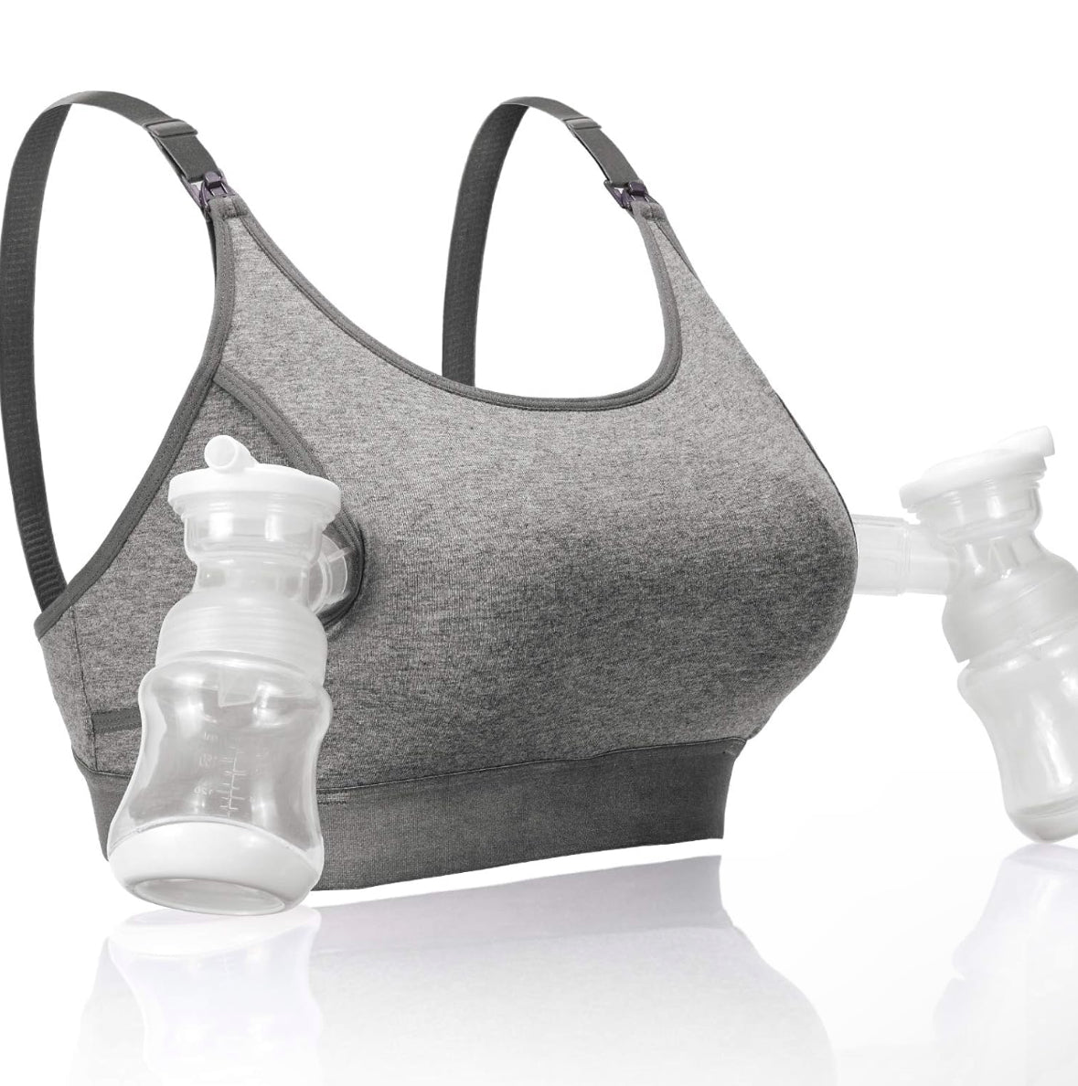 Momcozy Brasier de bombeo manos libres, Talla M