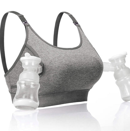 Momcozy Brasier de bombeo manos libres, Talla M