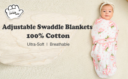 Mantas Bublo para recién nacidos (paquete de 3) de 3-6 meses