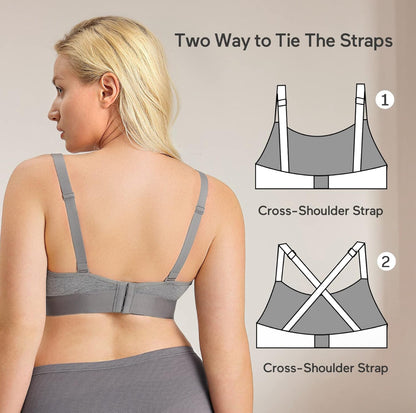 Momcozy Brasier de bombeo manos libres, Talla M