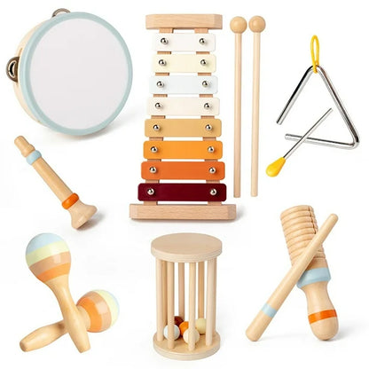Montessori Instrumentos Musicales para Bebés Sensoriales