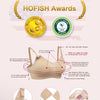 Hofish - Paquete de 3 brassieres de maternidad de lactancia, Talla M