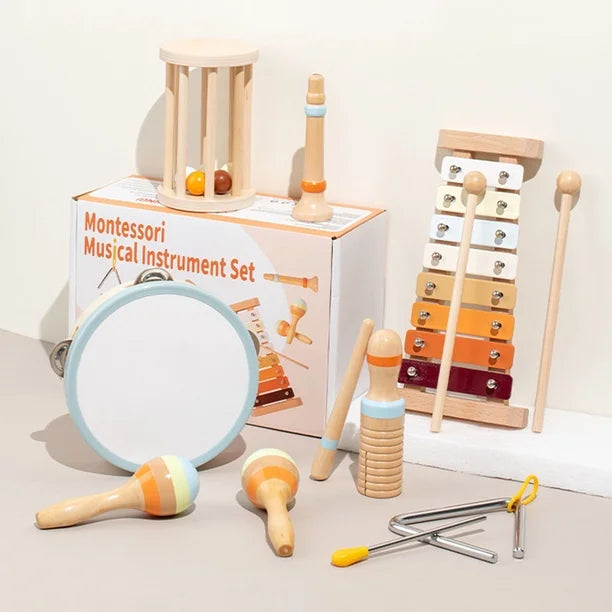 Montessori Instrumentos Musicales para Bebés Sensoriales