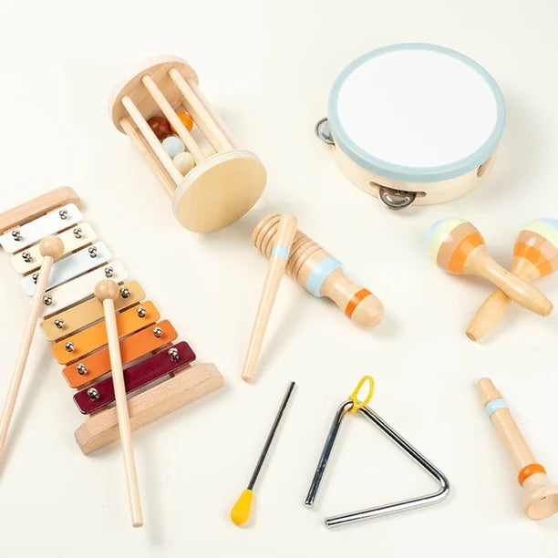 Montessori Instrumentos Musicales para Bebés Sensoriales