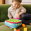 Melissa & Doug juguete clasificador de formas para niños (falta un cuadrado)