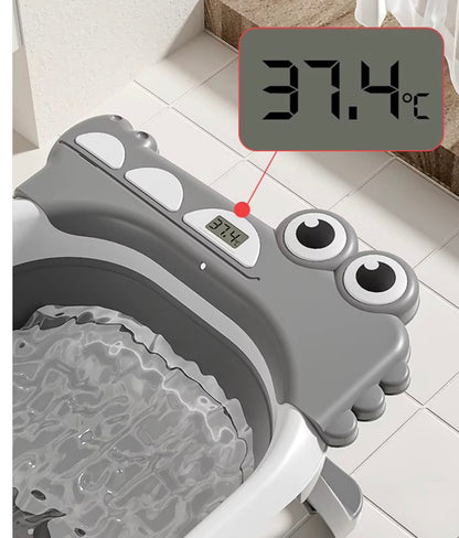 Bañera plegable para recién nacidos a niños pequeños