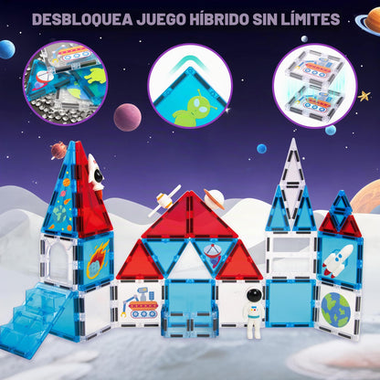 Cossy Azulejos Magnéticos Juego Espacial