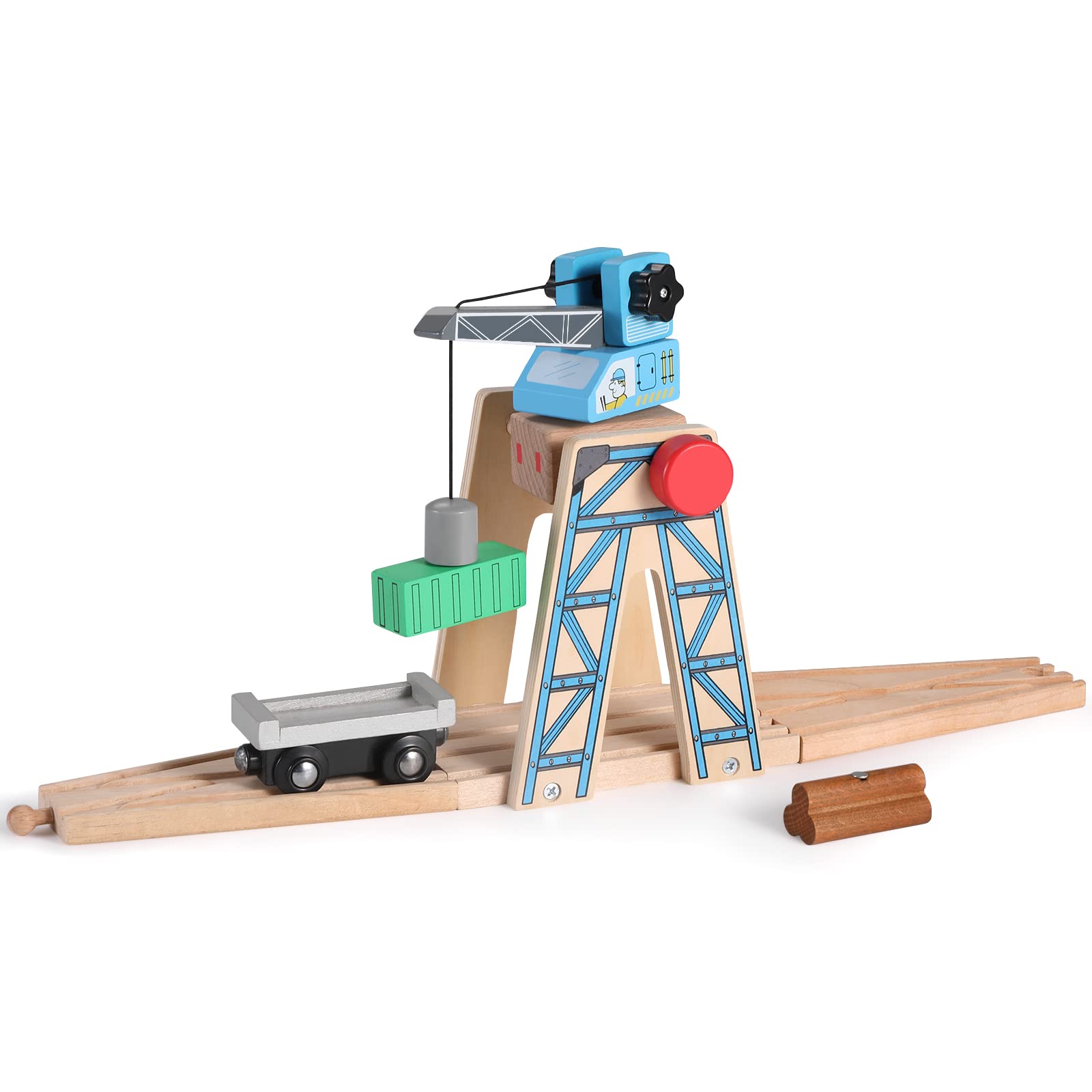 SainSmart Jr. Juego de accesorios de tren de madera