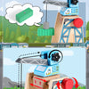 SainSmart Jr. Juego de accesorios de tren de madera