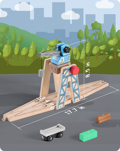 SainSmart Jr. Juego de accesorios de tren de madera