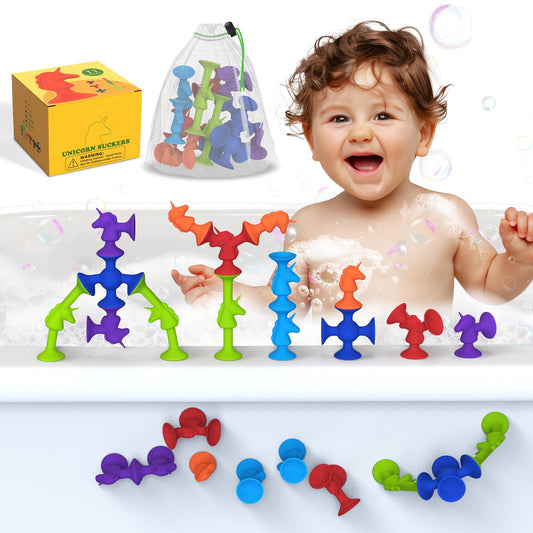 Juguetes de baño creativos para niños de 11 años de unicornio Montesorri