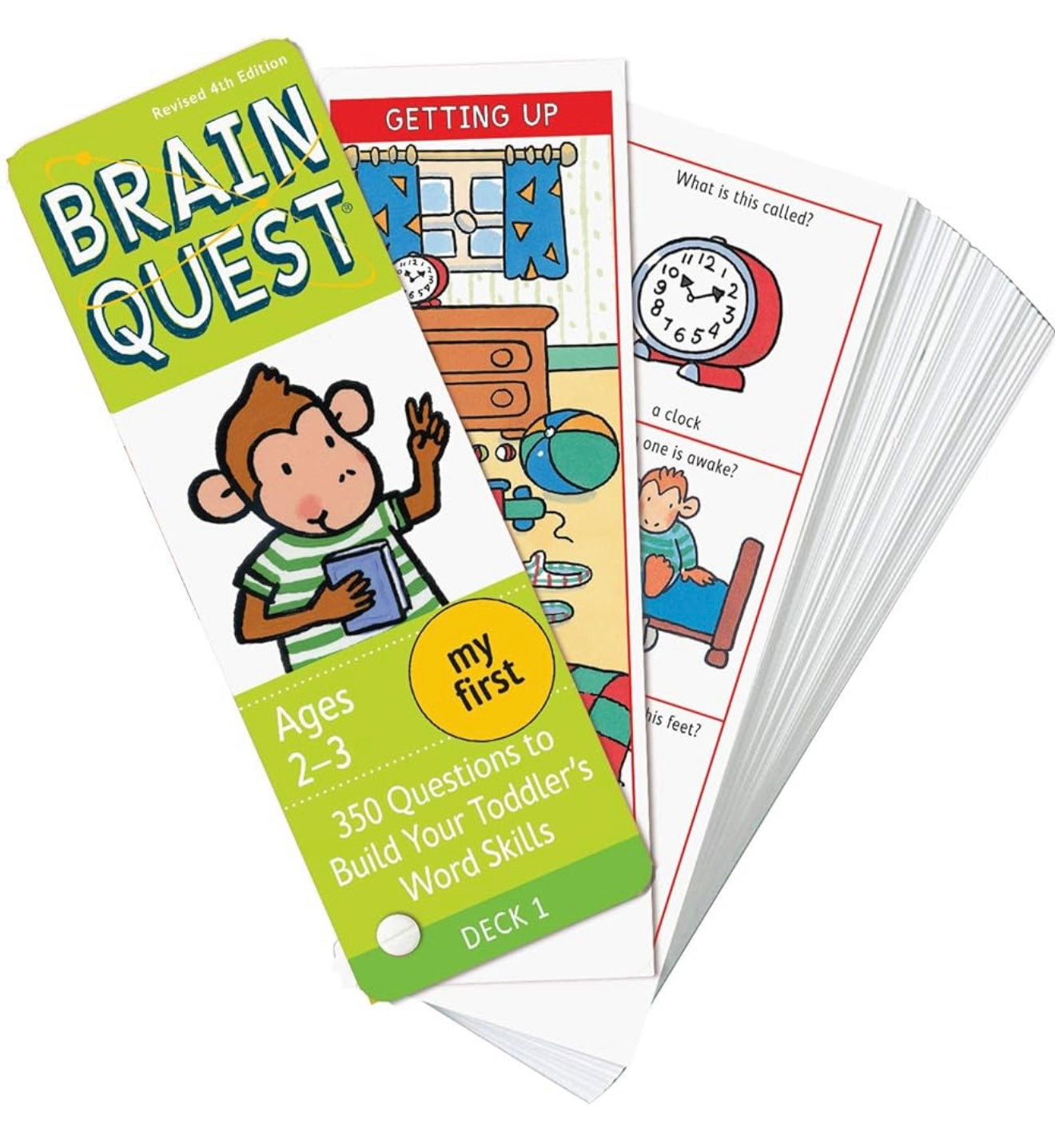 Tarjetas de preguntas y respuestas de My First Brain Quest: 350 preguntas para desarrollar el cerebro de tu niño
