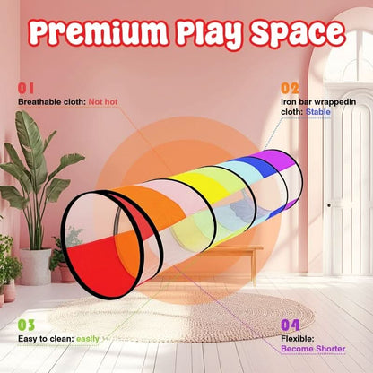 Túnel de juego para niños, tienda de campaña desplegable para bebés