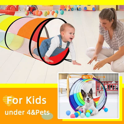 Túnel de juego para niños, tienda de campaña desplegable para bebés