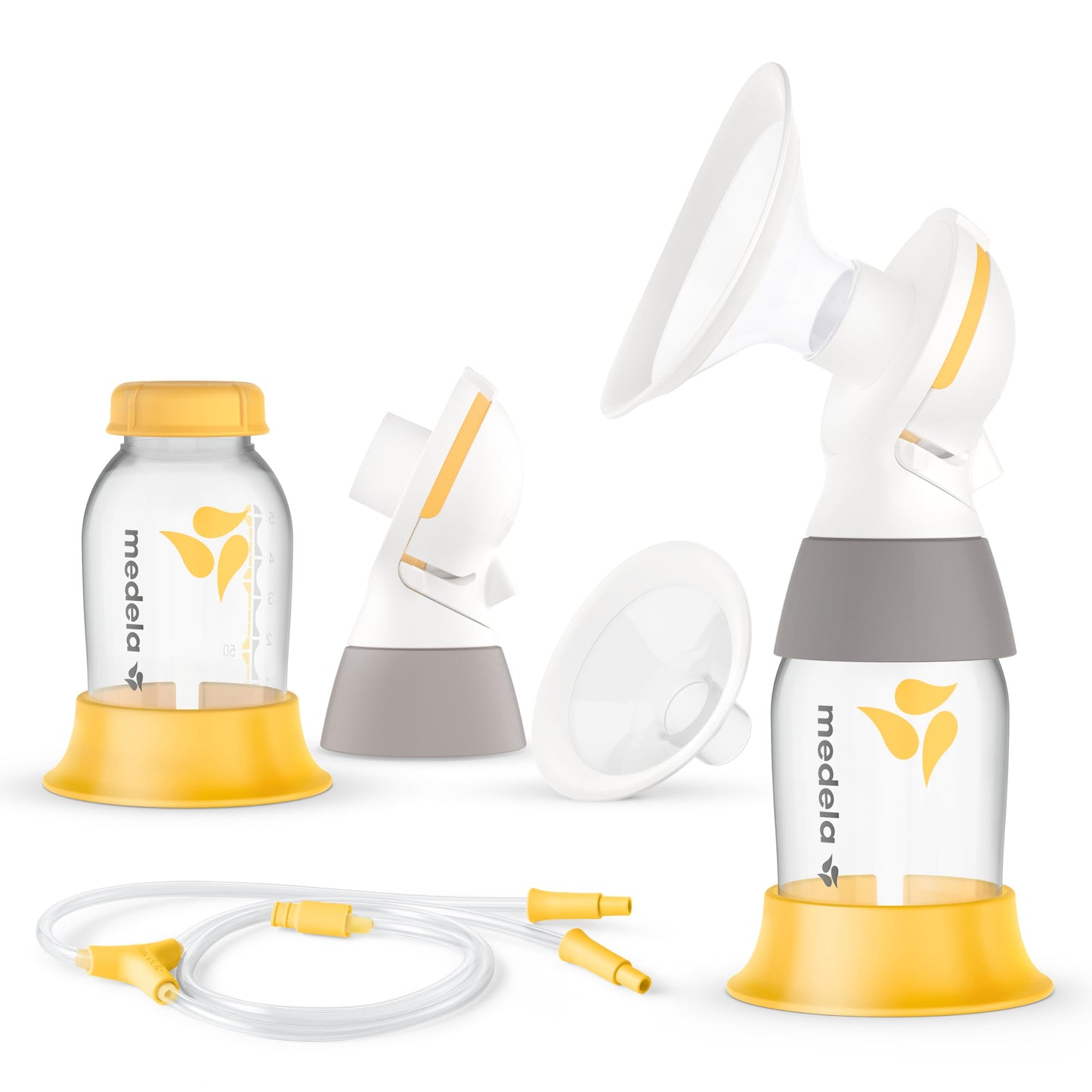 Medela Classic PersonalFit Flex - Kit de bombeo doble para extractores de leche eléctricos