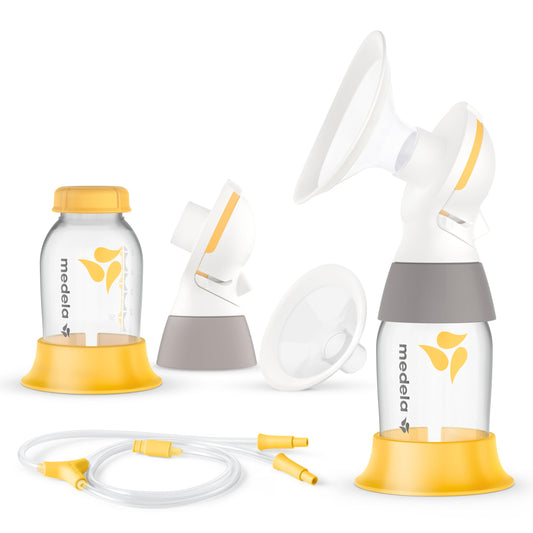 Medela Classic PersonalFit Flex - Kit de bombeo doble para extractores de leche eléctricos