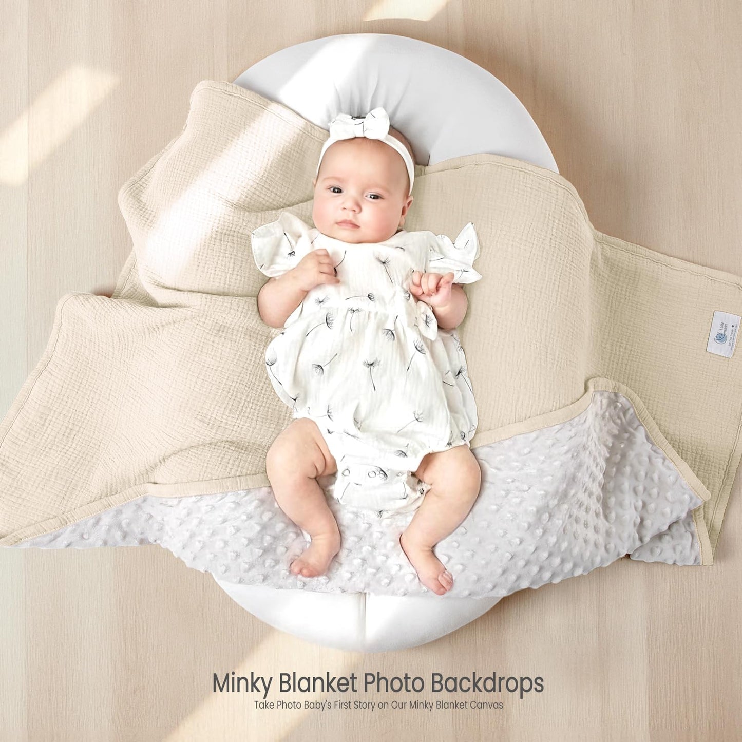 lulumoon Mantas para Bebé Unisex para Recién Nacidos