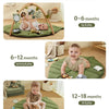 Blissful Diary Tapete de gimnasio y actividades para bebés