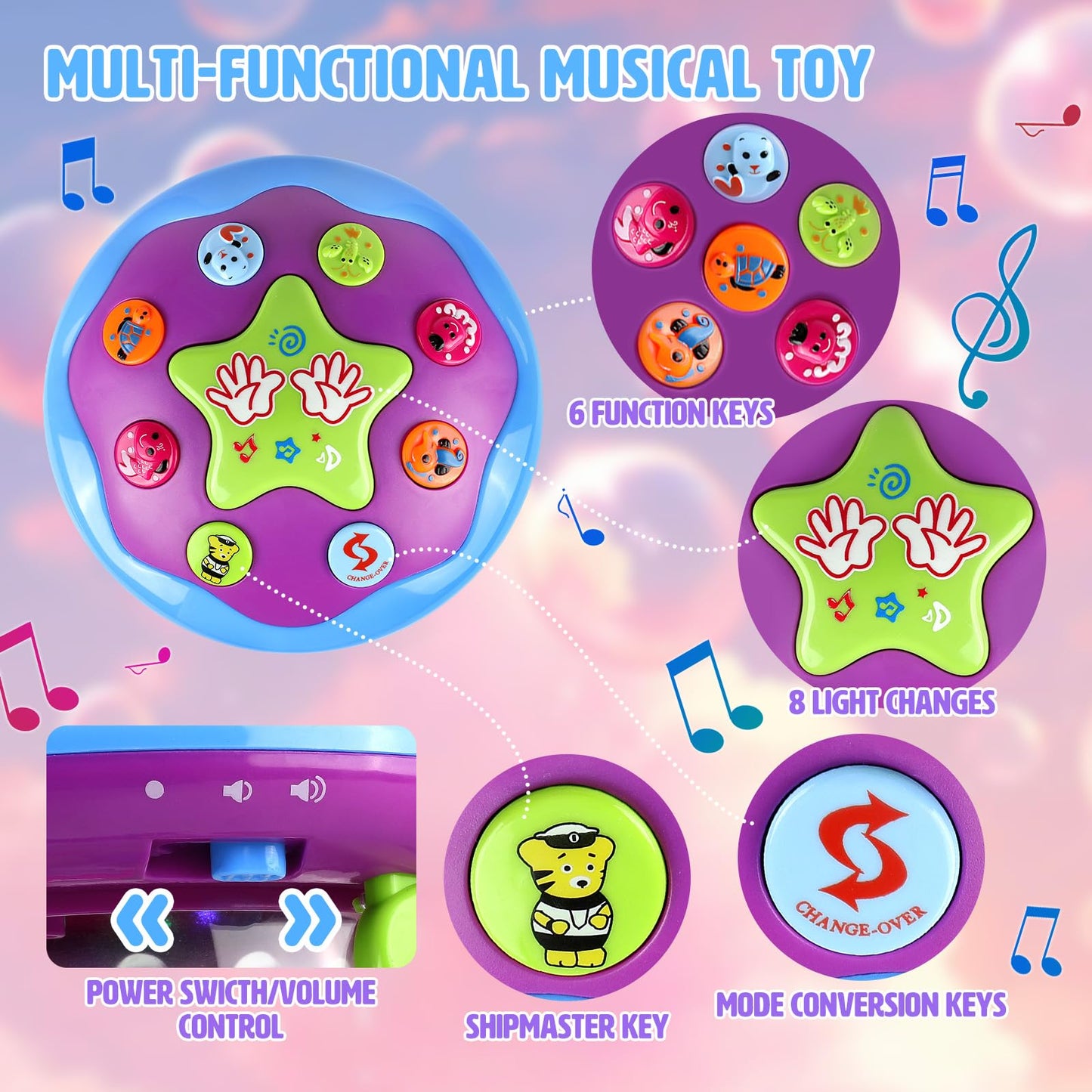 Eilsorrn Juguetes para bebés de 6 a 12 meses